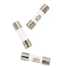 SOLIOT - Pack 10 Fusibles 10x38mm 1000v De 10a A 30a