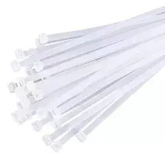 SOLIOT - Amarra Cable Plastica 5x500mm Blanco Set 100 Unidades