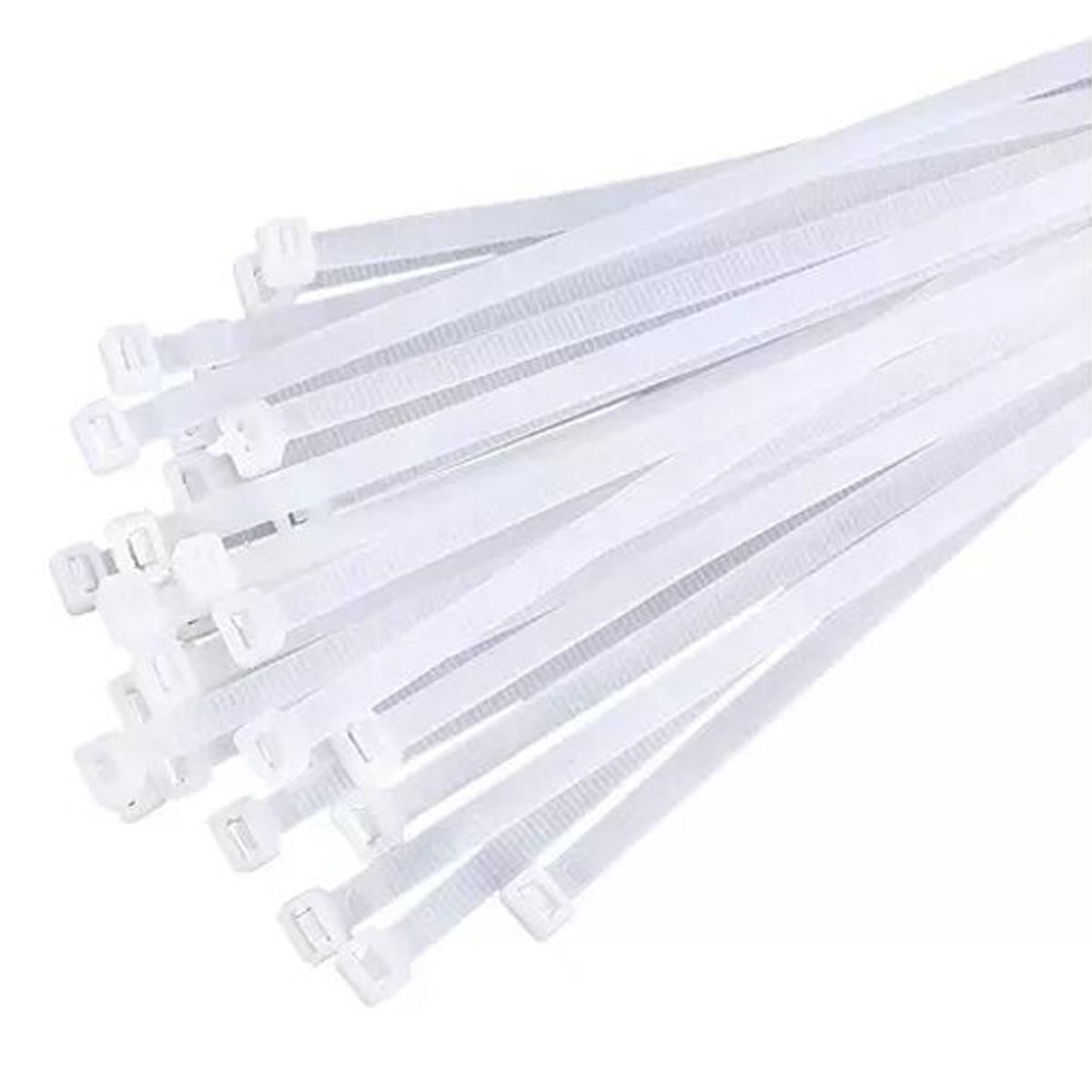 SOLIOT - Amarra Cable Plastica 4x150mm Blanco Set 100 Unidades
