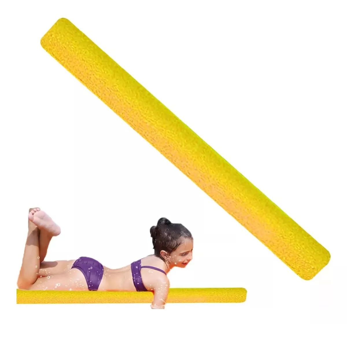 GENERICO - Fideos Flotadores De Espuma Tubo Ideal Para Piscina Amarillo