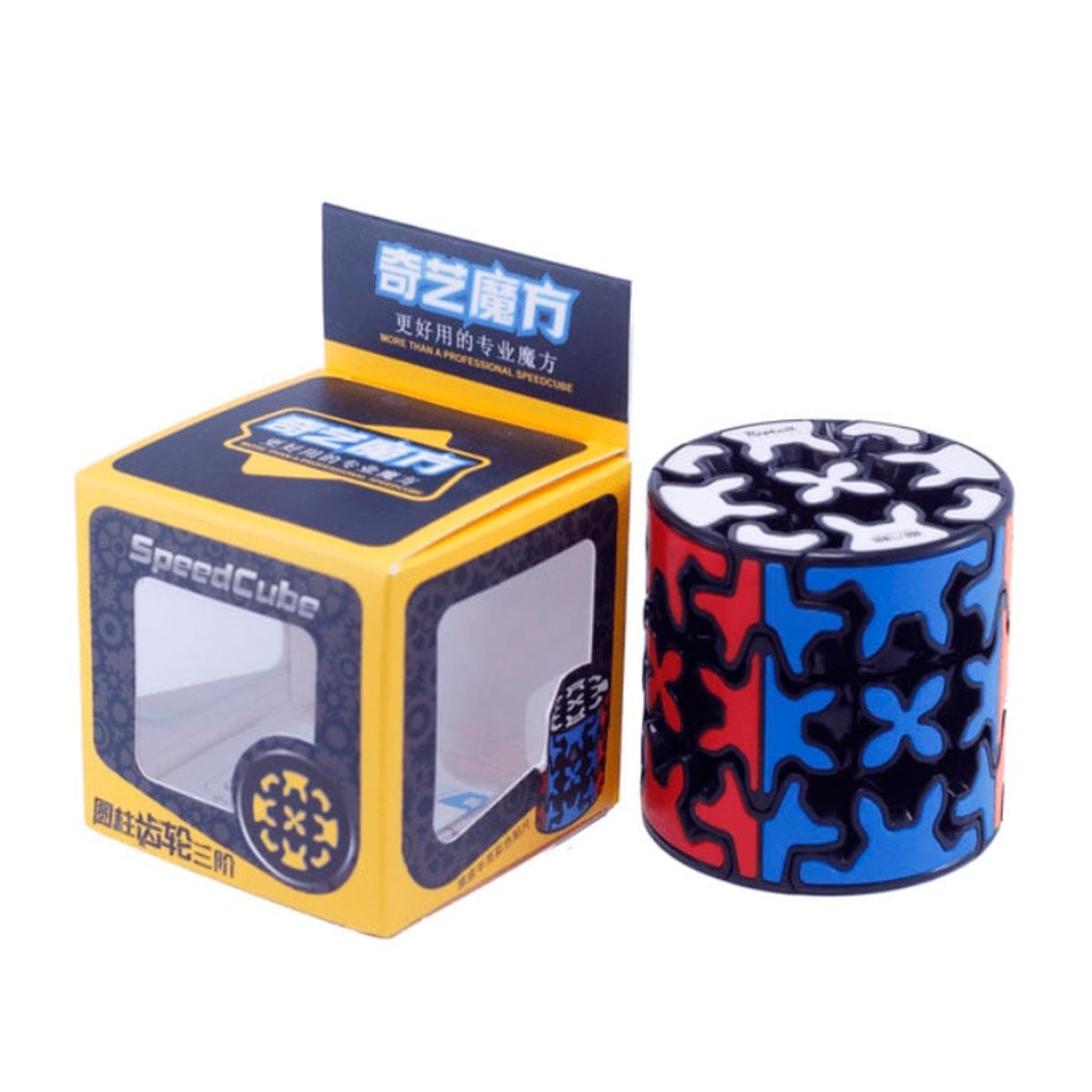 QIYI - 3x3x3 Gear Cubo Cubo Rubik Engranaje