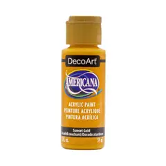 DECOART - Pintura Acrílica Sunset Gold Oro DA405 Amarillo 59 ml