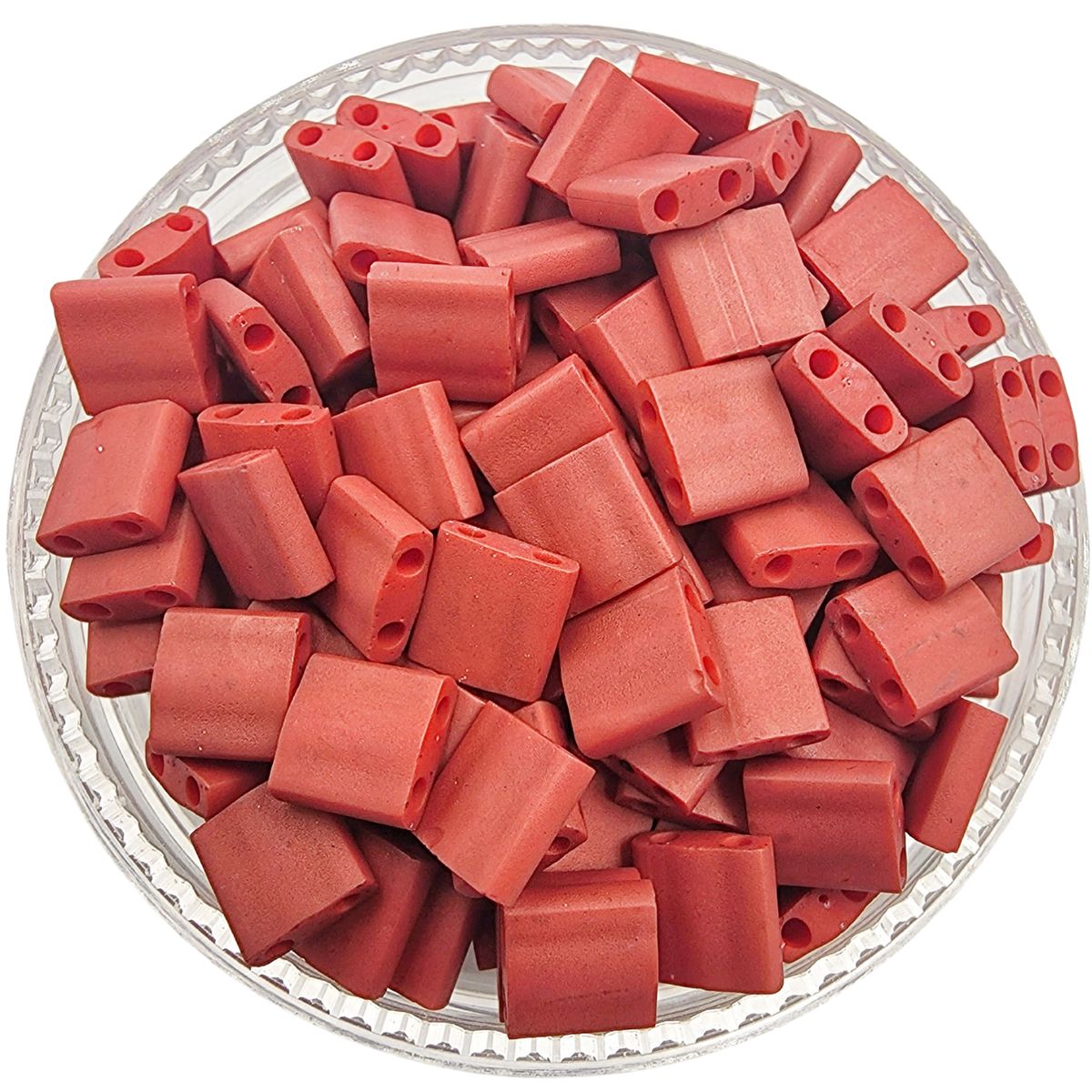 GENERICO - Tilas de 5mm Miyuki 10gr - Rojo