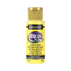 DECOART - Pintura Acrílica Banana Cream DA309 Amarillo 59 ml
