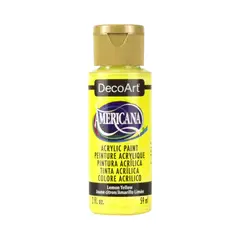 DECOART - Pintura Acrílica Lemon Yellow DA011 Amarillo 59 ml