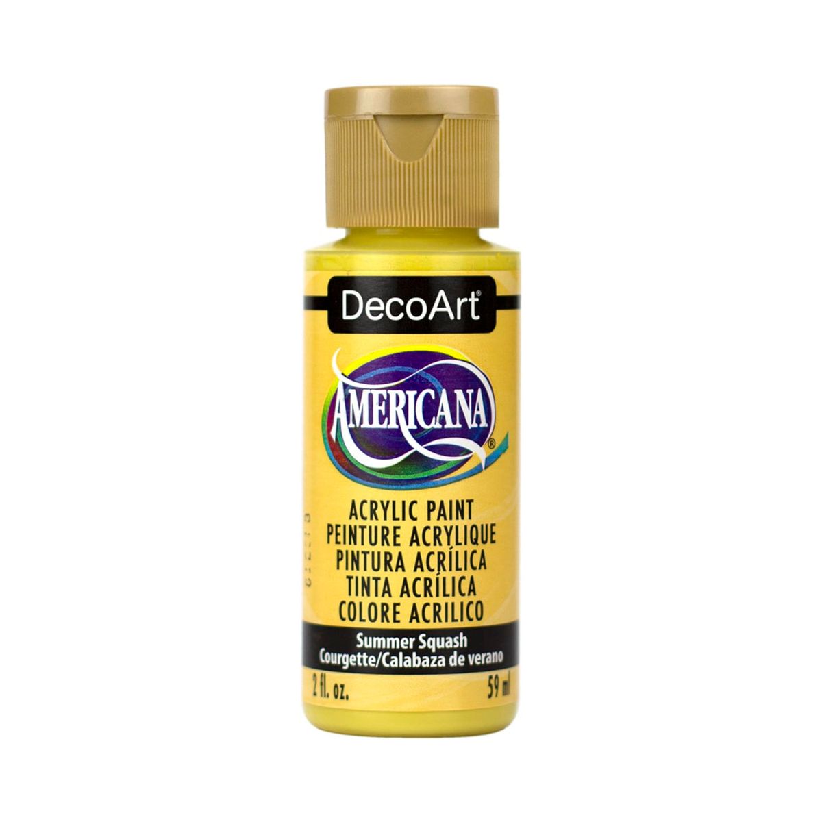 DECOART - Pintura Acrílica DecoArt Summer Squash DA363 Amarillo 59 ml