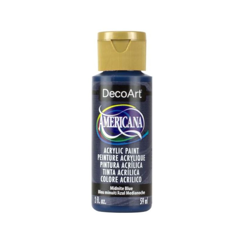 DECOART - Pintura Acrílica DecoArt Midnite Blue DA085 Azul 59 ml