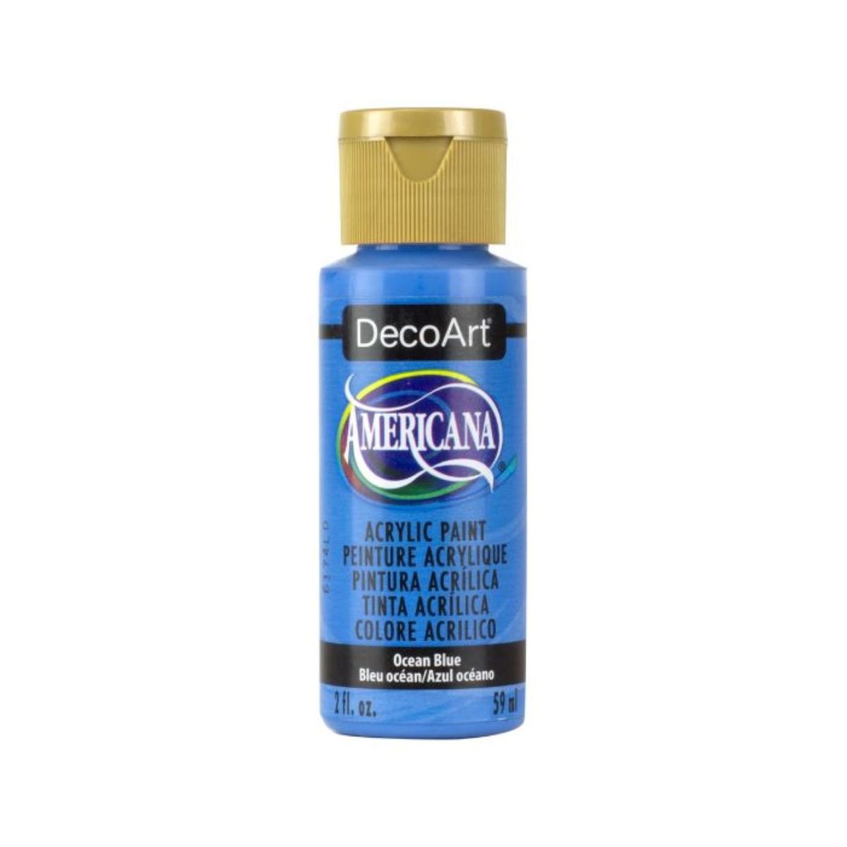 DECOART - Pintura Acrílica DecoArt Ocean Blue DA270 Azul 59 ml