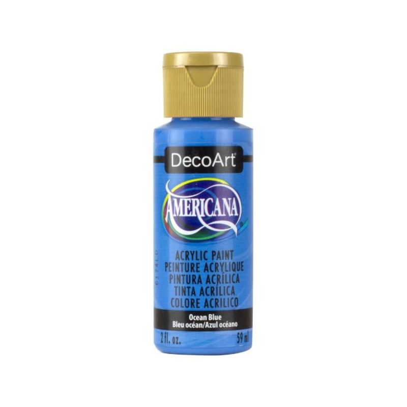 DECOART - Pintura Acrílica DecoArt Ocean Blue DA270 Azul 59 ml