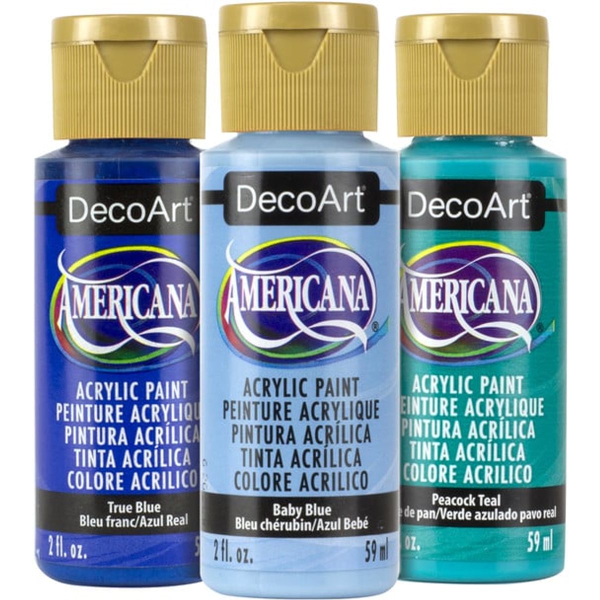 DECOART - Pintura Acrílica DecoArt Prussian Blue DA138 Azul 59 ml