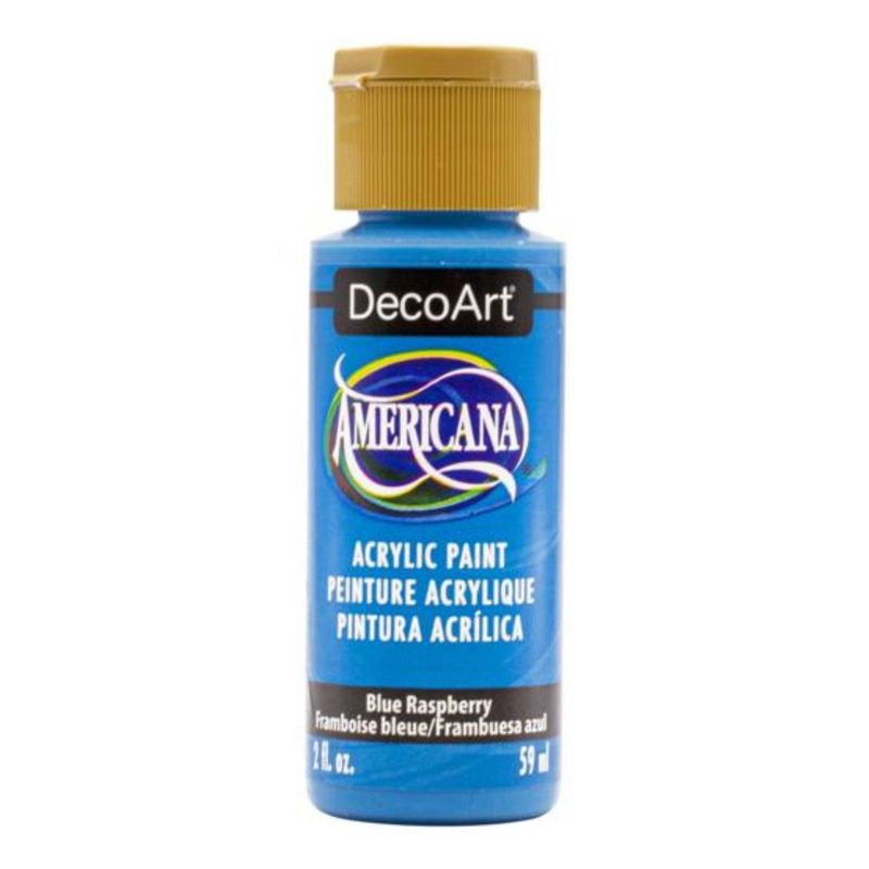 DECOART - Pintura Acrílica DecoArt Raspberry Blue DA413 Azul 59 ml