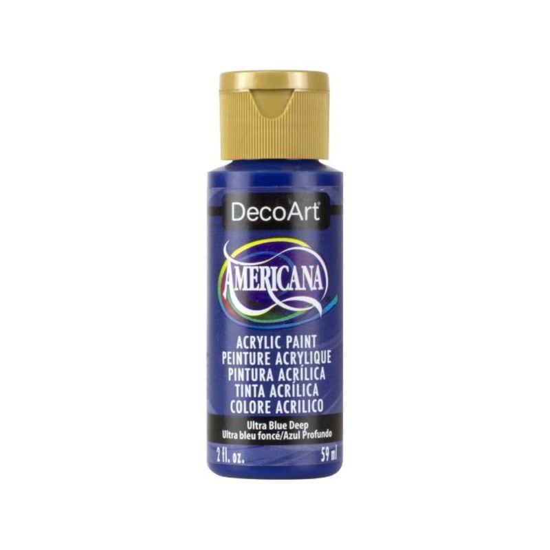 DECOART - Pintura Acrílica DecoArt Ultra Blue Deep T DA100 Azul 59 ml