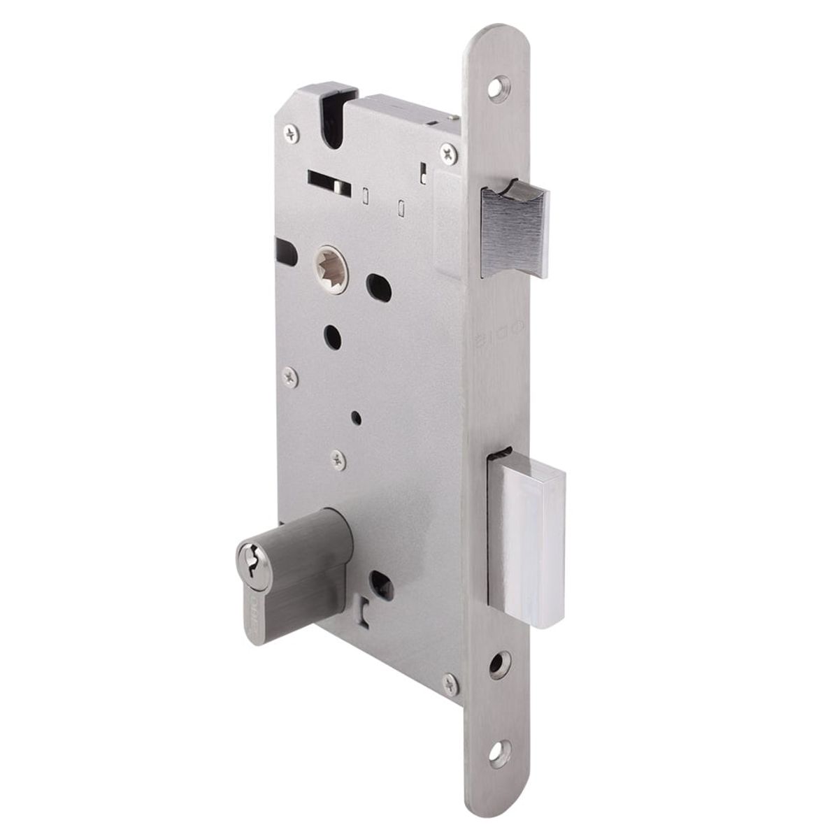 ODIS - Cerradura Embutir Odis 202 Llave-Llave - Plata