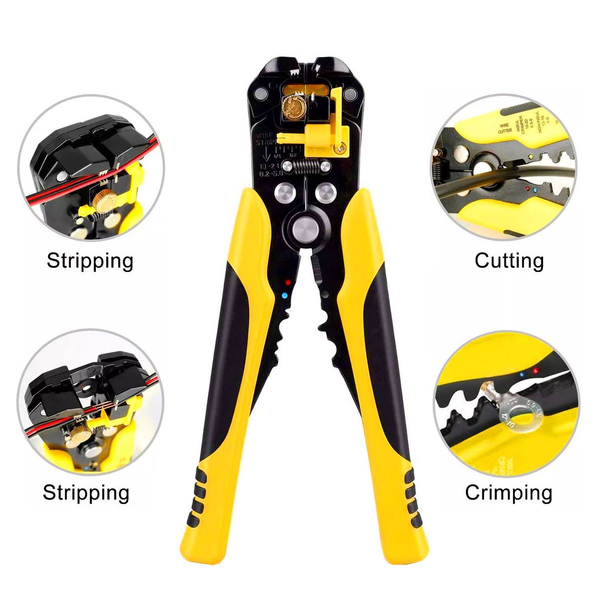 SOLIOT - Alicate Pelacable Automático 0.2-6mm²