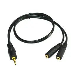 BAUL MAGICO - Adaptador Splitter Audio 35mm Micrófono Audífono B19