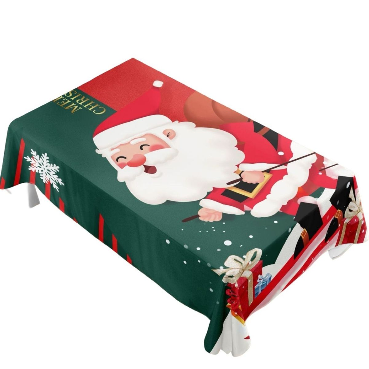 GENERICO - Mantel de Navidad Fechas Navideñas 140x220cm A07