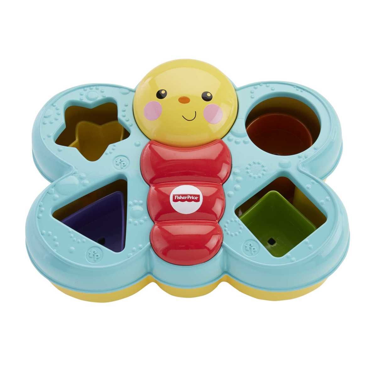 FISHER PRICE - Juguete didáctico Fisher Price mariposa bloques para bebé