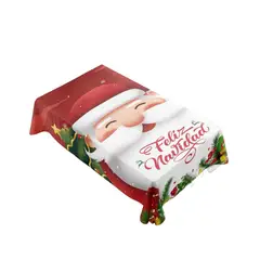 GENERICO - Mantel de Navidad Fechas Navideñas 140x220cm A04