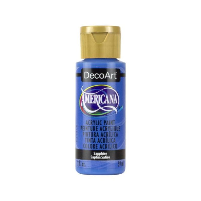 DECOART - Pintura Acrílica DecoArt Zafiro Sapphire DA099 Azul 59 ml