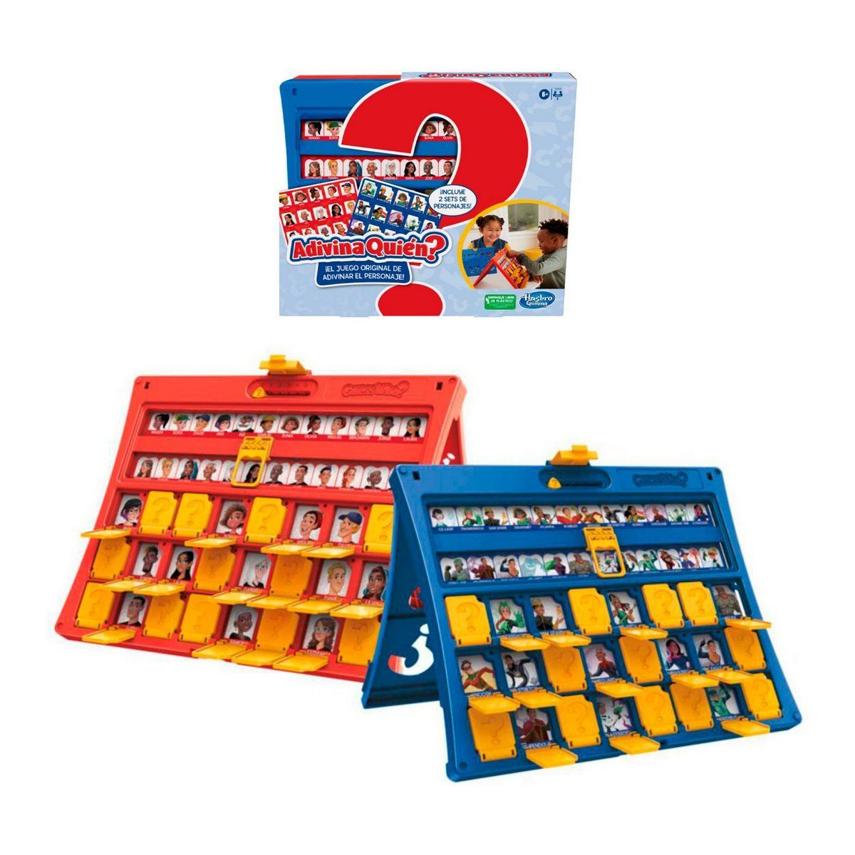 ANSALDO - Juego de mesa GAMING Adivina Quién 2 jugadores