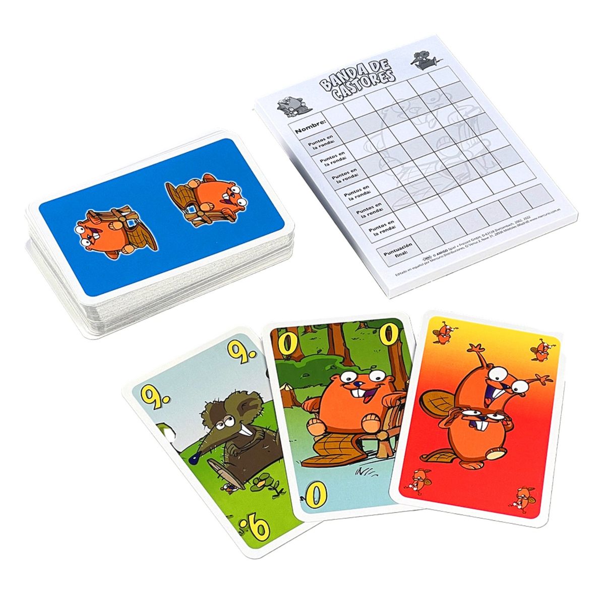 MERCURY - Banda de Castores - Juego de mesa