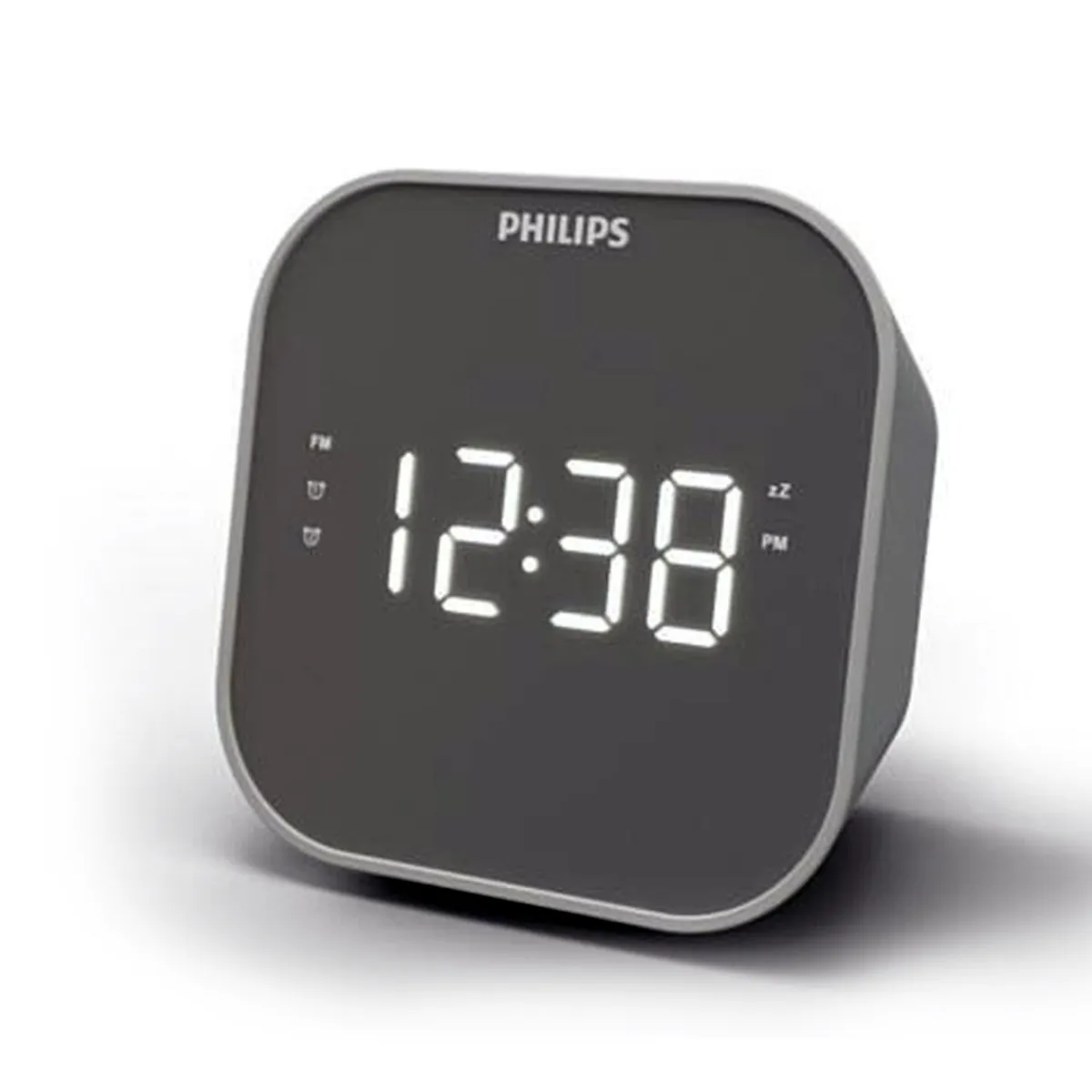 PHILIPS - Radio Reloj Philips Carga USB Y Alarma Dual 4000 Series - SC