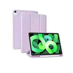 JOIGO - Carcasa Funda Smart Cover Para iPad Air 6 M2 2024 Rosado