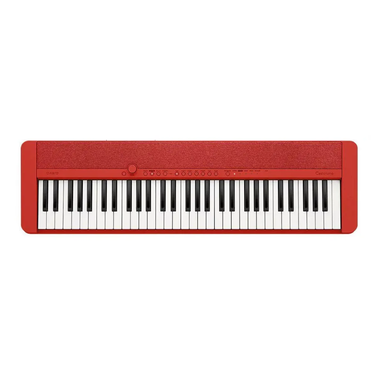 CASIO - TECLADO CASIO 61 TECLAS CT-S1RDC2 ROJO