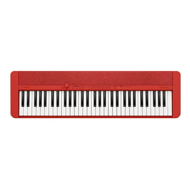 CASIO - TECLADO CASIO 61 TECLAS CT-S1RDC2 ROJO