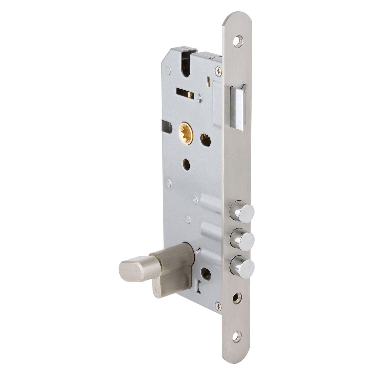 ODIS - Cerradura Embutir Odis 301 Baño - Plata.