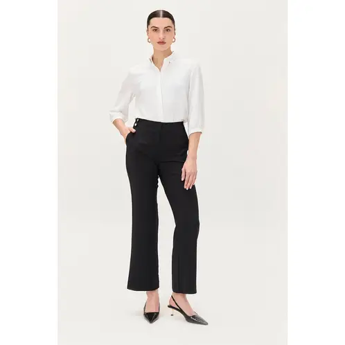 MA GRIFFE - Pantalon Negro Mujer Magriffe