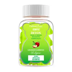GENERICO - Vinagre de Manzana Detox + Vitaminas Farma Bear 60 gomitas