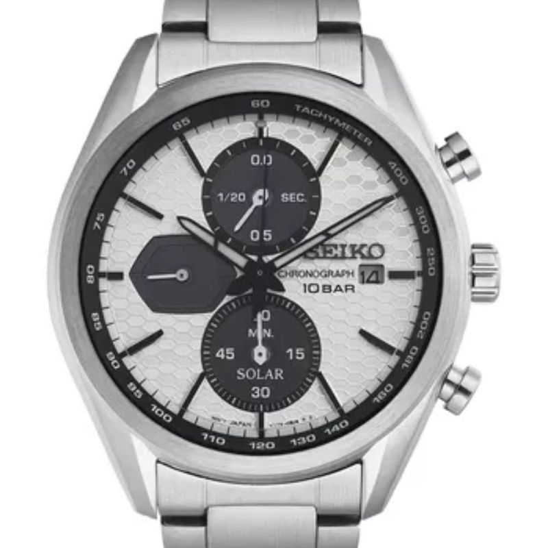 SEIKO - Reloj Seiko Hombre Solar Cronografo SSC769P1