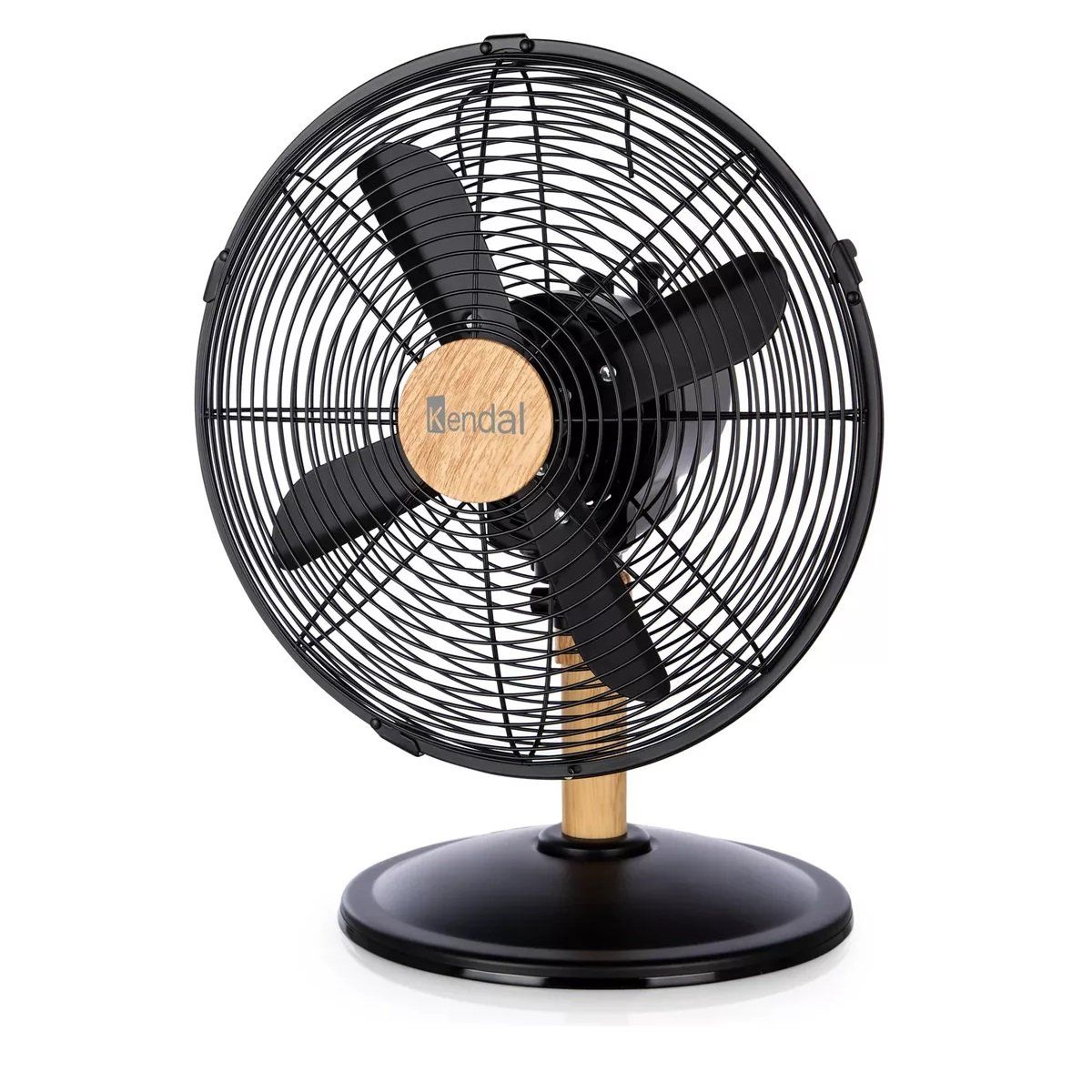 Ventilador De Mesa Silencioso Kendal Kzf-1214d Metal Madera, marca KENDAL - Foto Principal