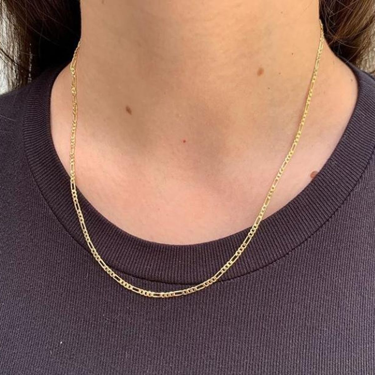 GENERICO - Cadena Tejido Crtier Delgada Oro Laminado 18k
