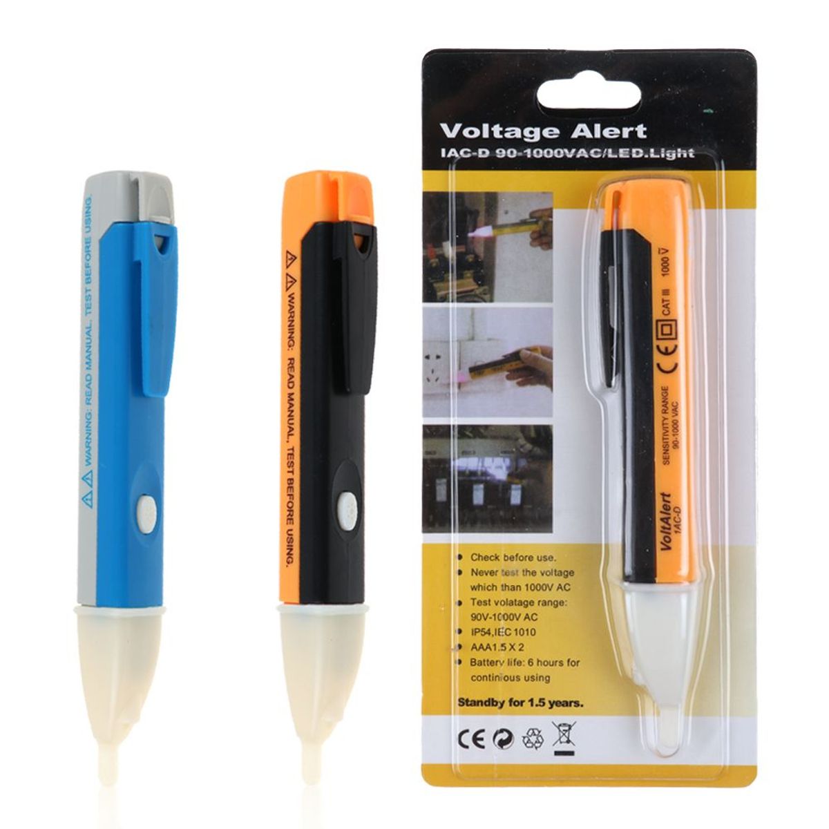GENERICO - Lápiz Detector Voltaje Con Sonido