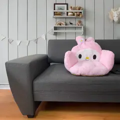 GENERICO - Cojin Decorativo tipo peluche Rosado