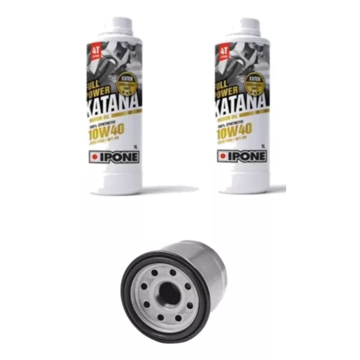 GENERICO - Kit Mantencion Kawasaki Ninja 400-Z400  2L IPONE + Filtro