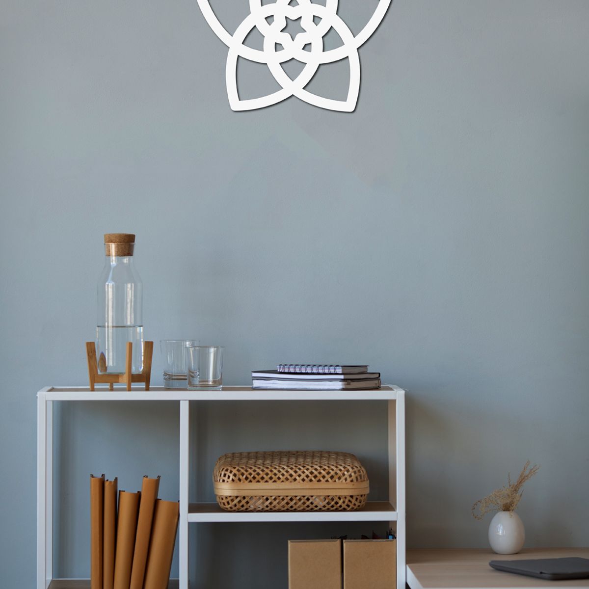 ELAB PROPIA - Cuadro Geometría Sagrada Flor de Venus 40cm - Madera Fun Republic