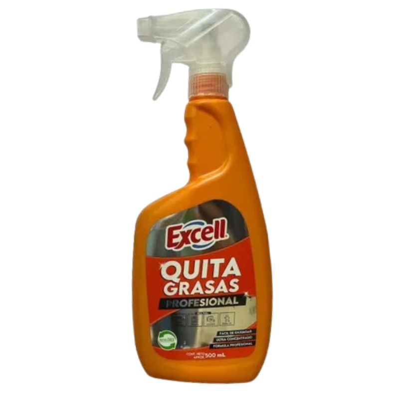 EXCELL - Quitagrasas Excell Profesional 500 Ml Ultra Poderoso