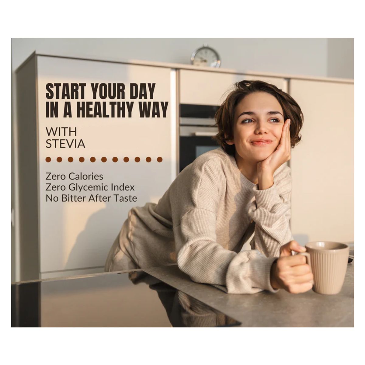 NATURALIST - Endulzante Naturalist Stevia Estevia Sucralosa 400 Sobres.