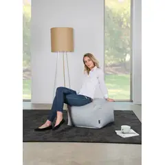 GENERICO - Pouf Softbox Home Light Grey