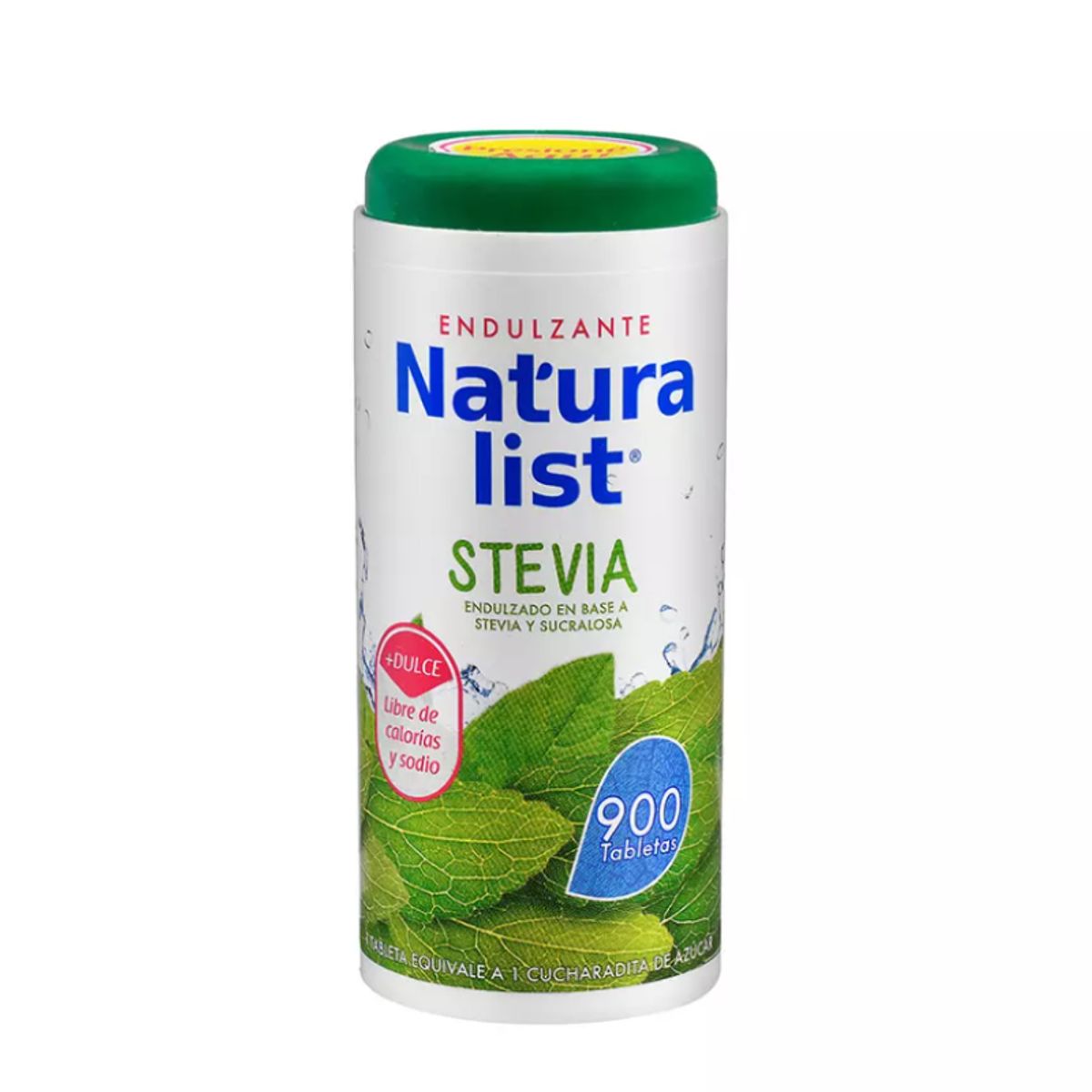 NATURALIST - Endulzante Naturalist Stevia Estevia Sucralosa 900 Tabletas