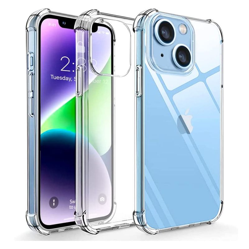 CELLBOX - Carcasa Antigolpe Transparente para iPhone 14 Plus