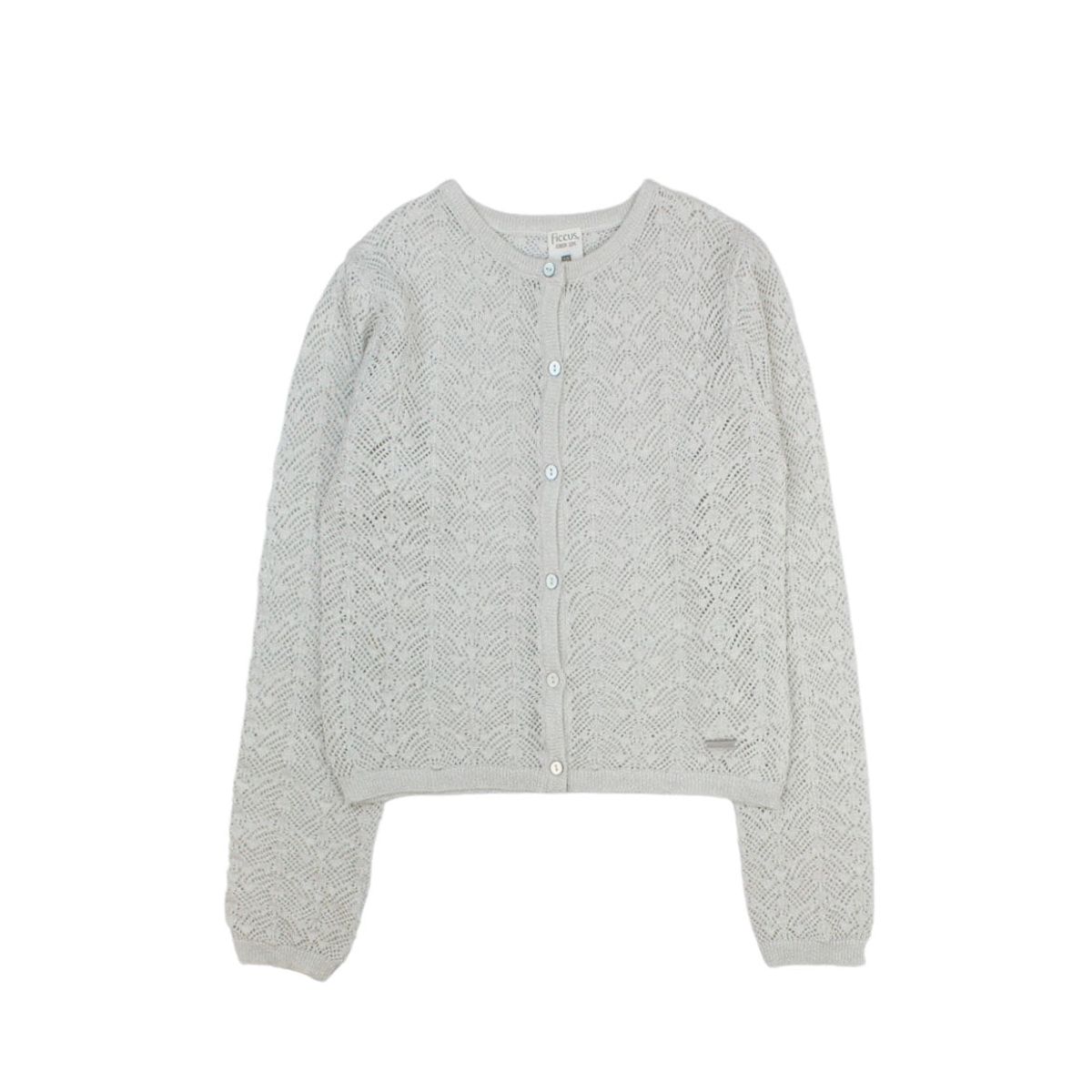 FICCUS - Chaleco Junior Niña Must Have Plateado