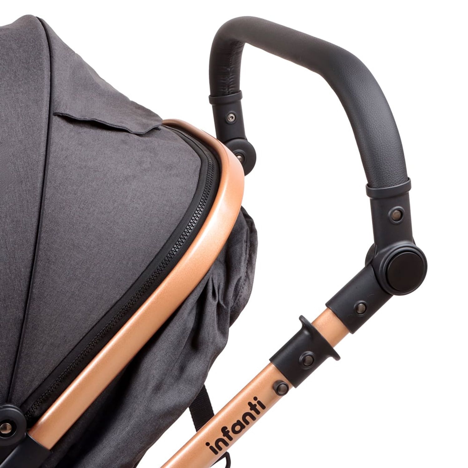INFANTI Coches Travel System Romanzo X1-D Negro Bronce Infanti