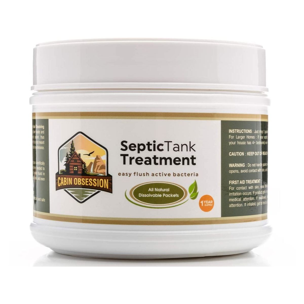 GENERICO - Bacterias Tratamiento Biológico Inodoro Pozos Fosas Sépticas