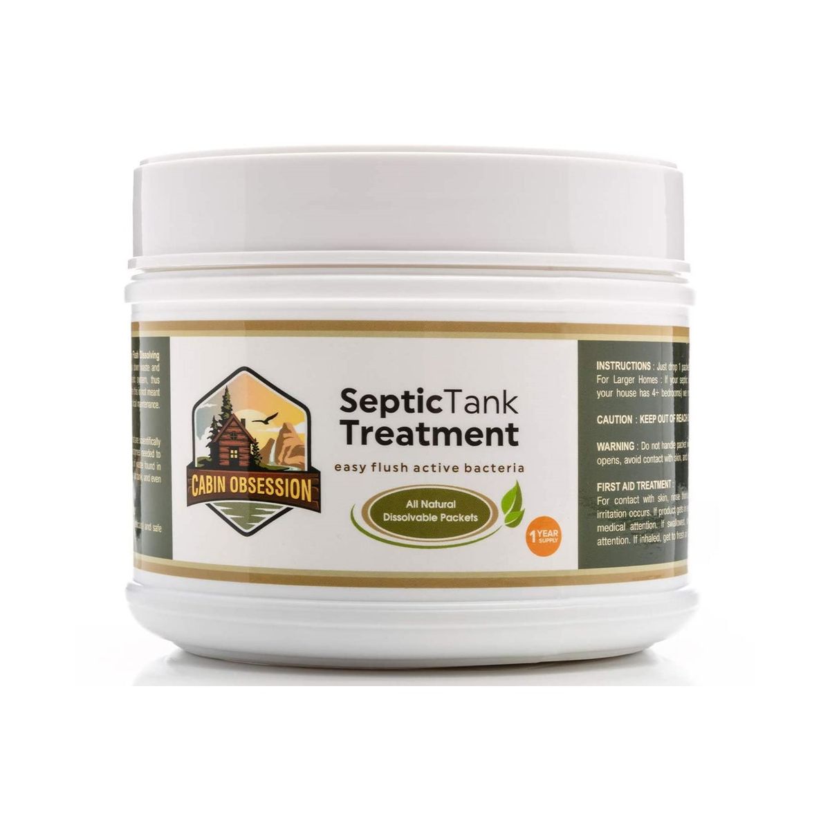 GENERICO - Bacterias Tratamiento Biológico Inodoro Pozos Fosas Sépticas