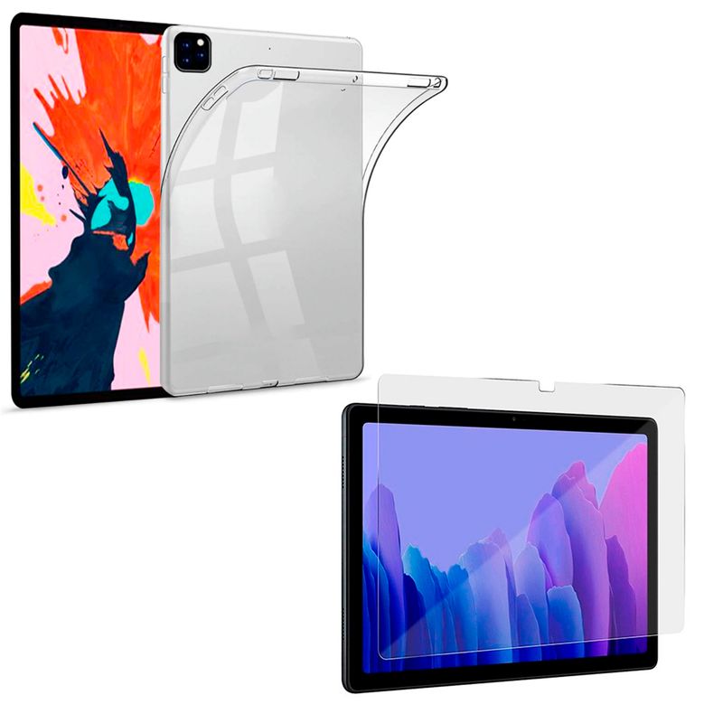 JOIGO - Carcasa  + Lamina Para iPad 11 / iPad 11 Pro M1 Transparente