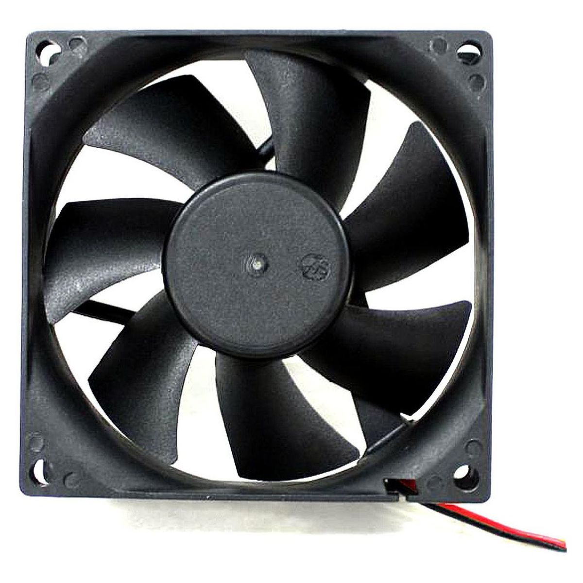 GEN - Ventilador 120mm  12 Cm Fan Gabinete Fuente Poder Maquinas - Negro
